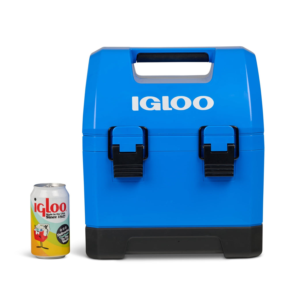 10 QT Gripper CoolBox Personal Cooler, Blue