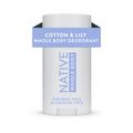 Cotton & Lily Sensitive Whole Body Deodorant 2.4 oz