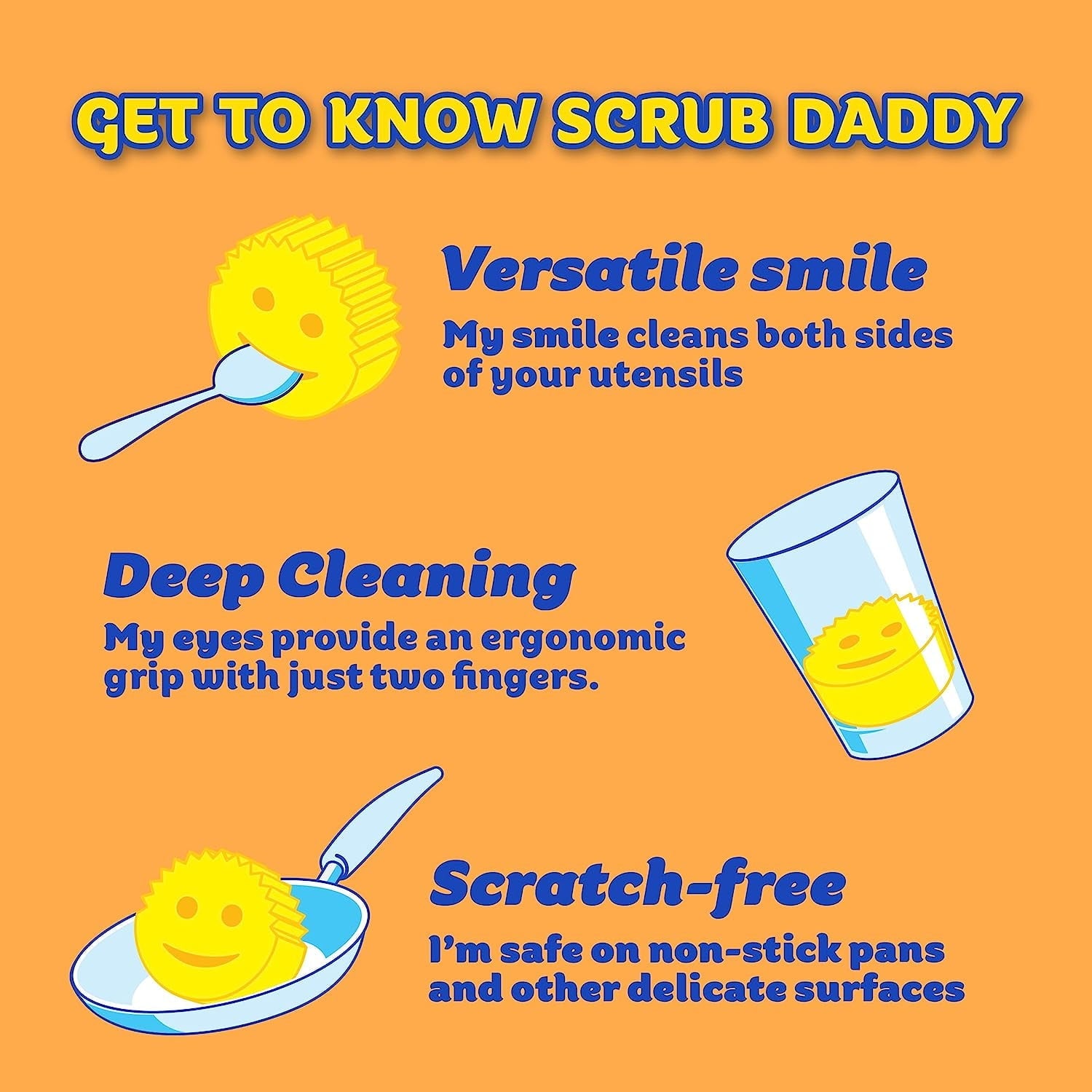 Multi Surface Household Cream, 2 Sponges and 1 All Purpose Cleaning Cream