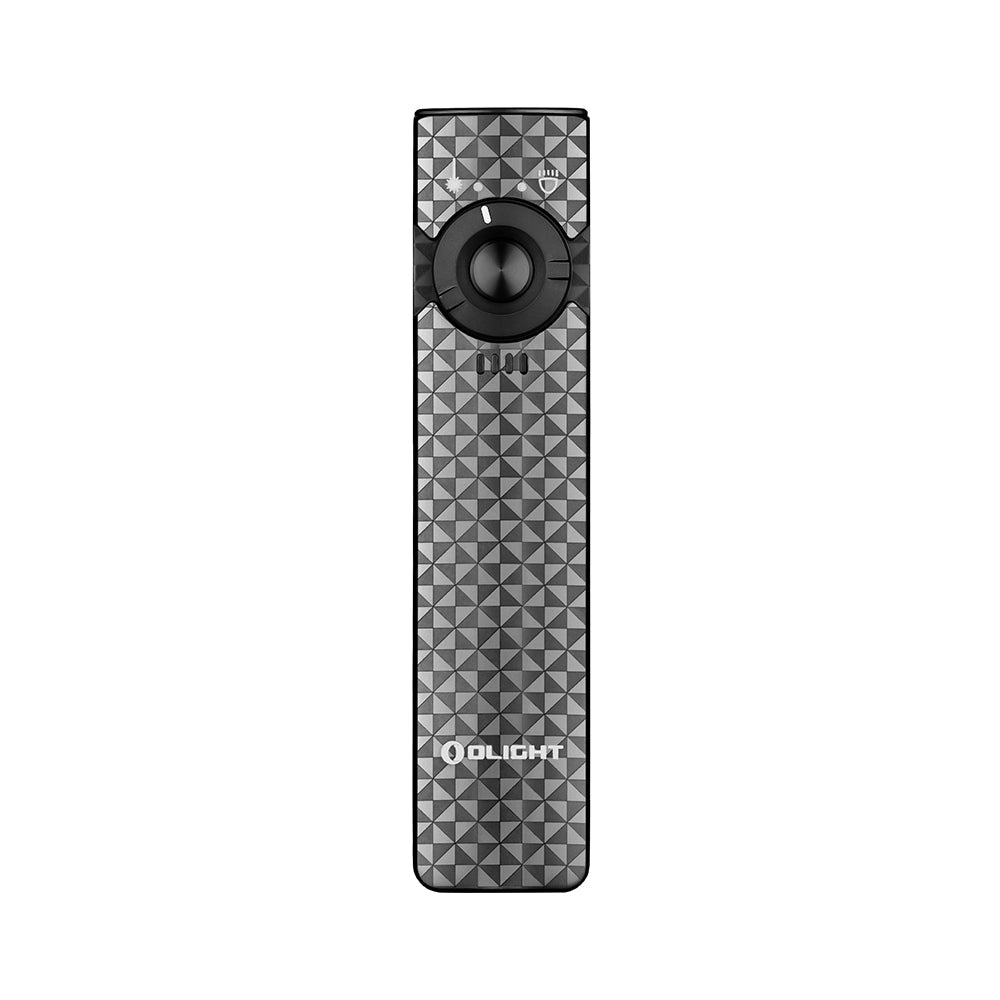 Arkfeld EDC Flat Flashlight, 1000 Lumens LED Light with Green Beam, Rechargeable Battery, Orange