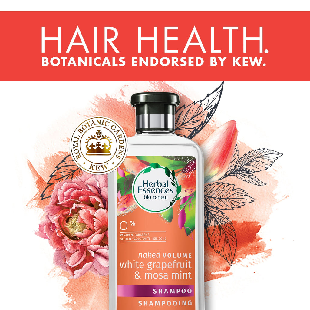 Bio:renew Volume Shampoo, White Grapefruit & Mosa Mint, 2 Pk, 13.5 Fl Oz