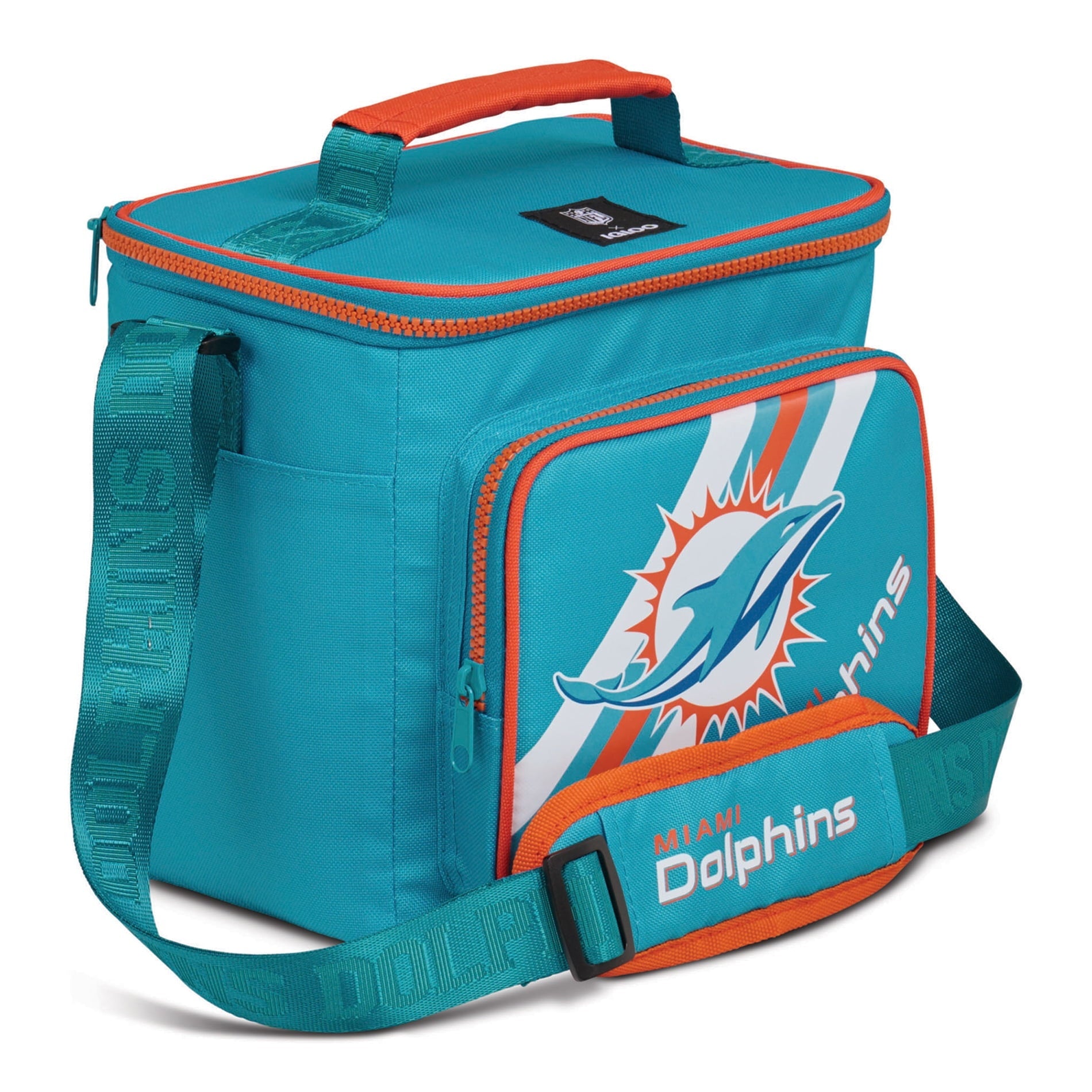 Miami Dolphins Square Lined 4-Pack Cooler