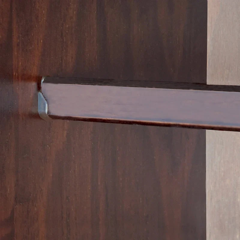 Palace Imports 100% Solid Wood Flexible Wardrobe Armoire with Metal or Wooden Knobs