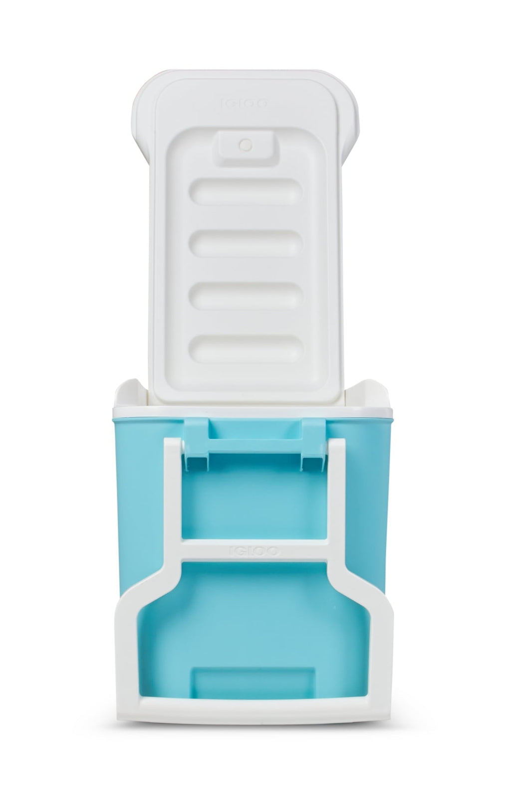 38 qt. 'Wheelie Cool' Hard Ice Chest Cooler with Wheels - Blue
