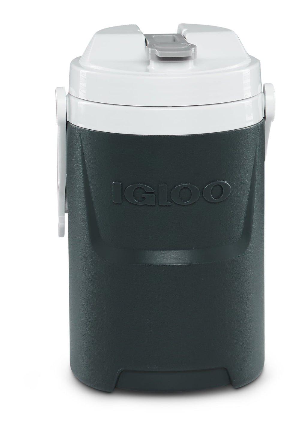 1/2 Gallon Sports Beverage Plastic Jug with Hooks, Gray
