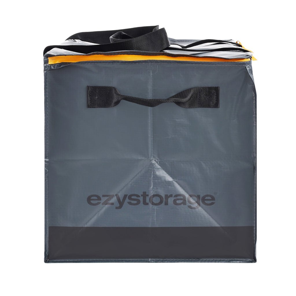 22.1 Gallon, Large, Heavy-Duty Collapsible Utility Storage Bag with Zipper and Reinforced Handles