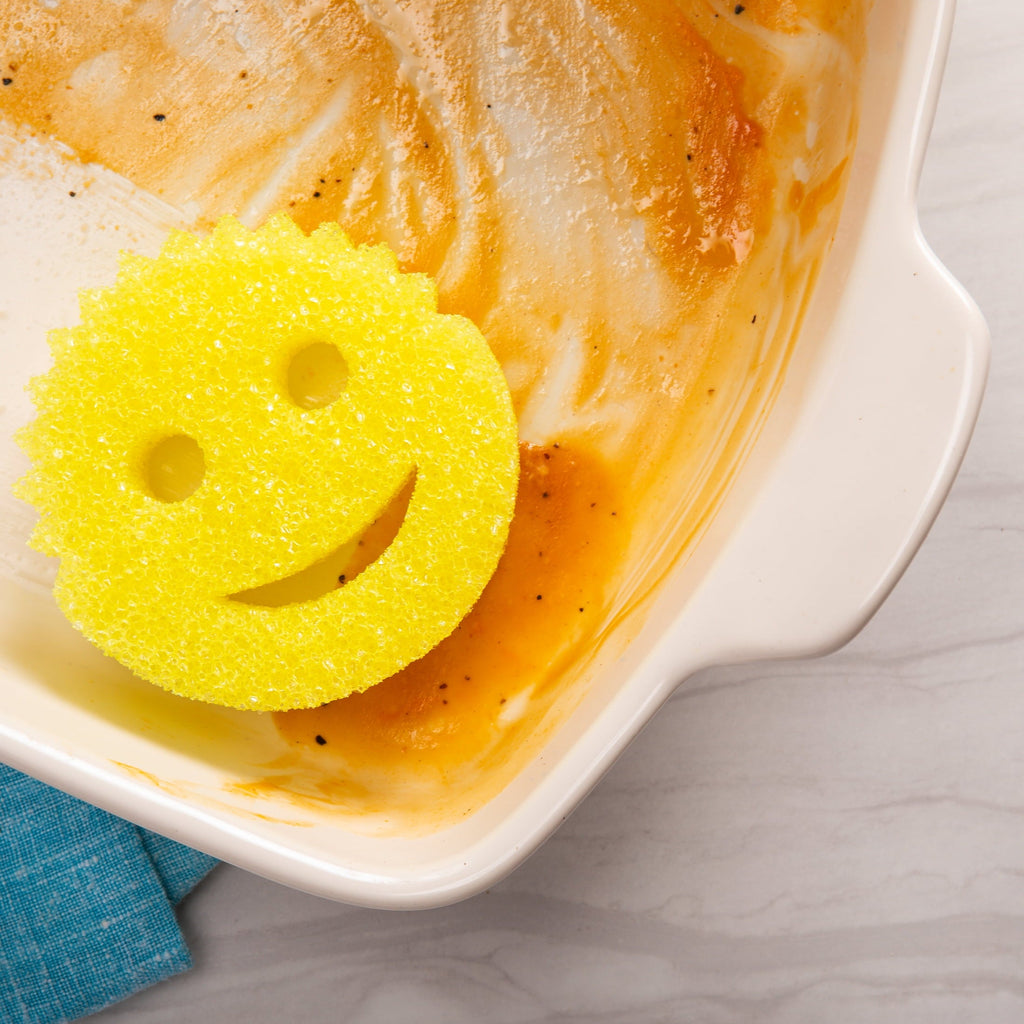 (3 pack) Scrub Daddy Original Sponge Scratch-Free Dish Scrubber, Kitchen & Bath Cleaning Supplies. Scrubbies & Esponjas De Fregar Platos