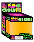 Nice Cube GLOW ORANGE Stress Ball (Glows in the Dark!)