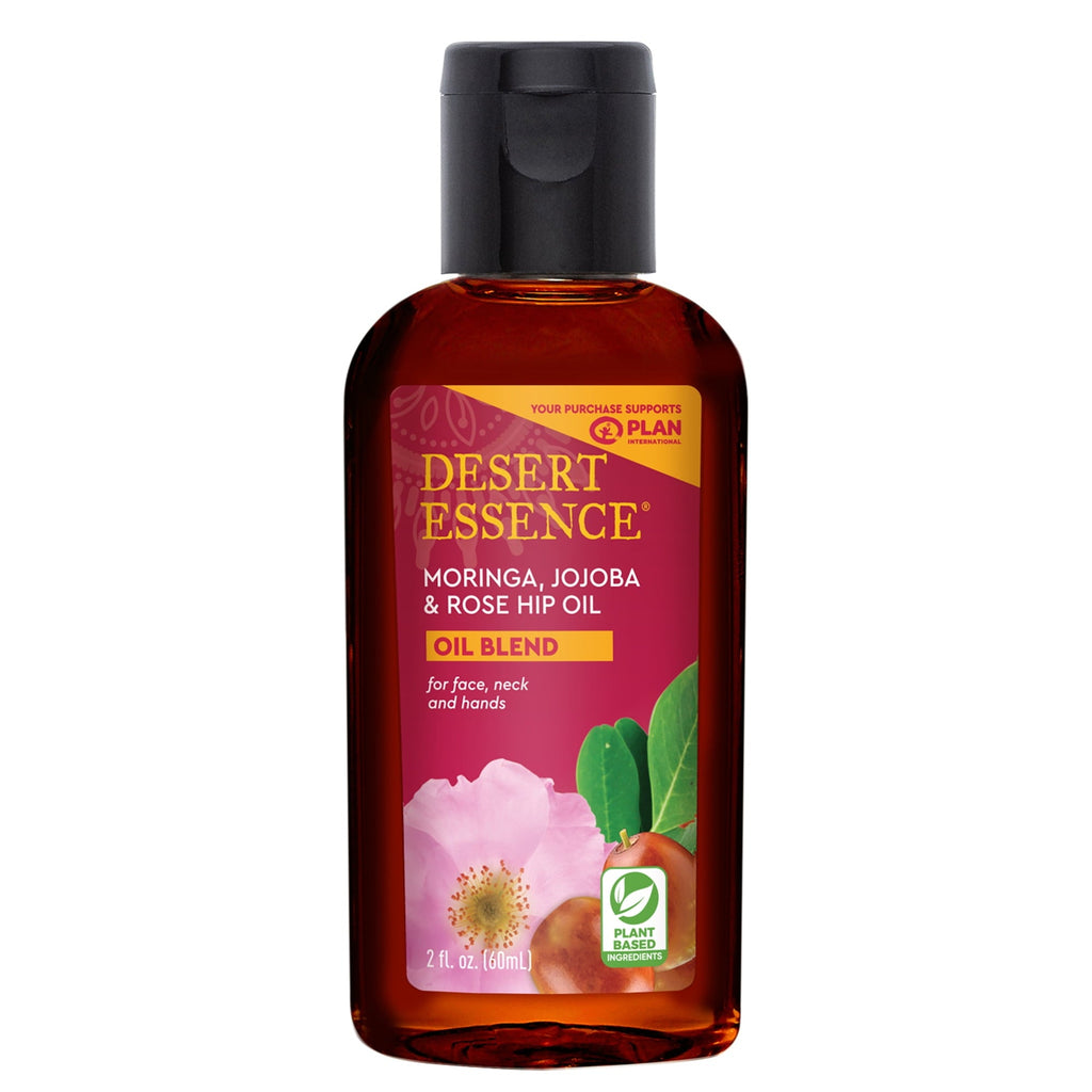 Moringa, Jojoba & Rose Hip Oil, 2 fl oz (60 ml)
