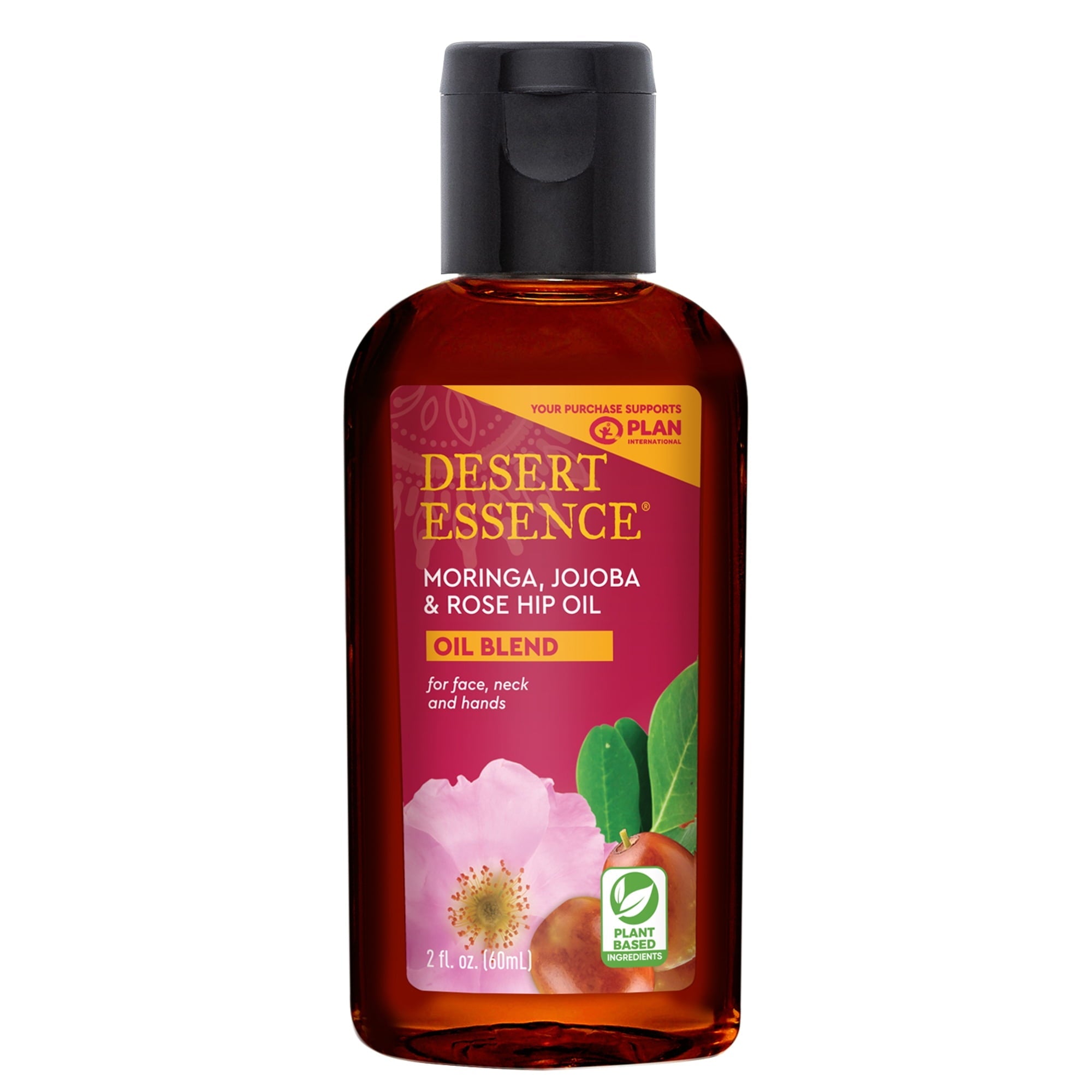 Moringa, Jojoba & Rose Hip Oil, 2 fl oz (60 ml)