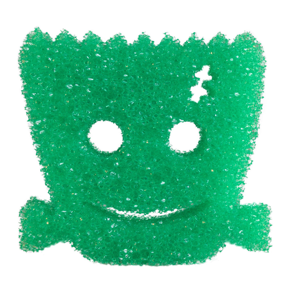 Halloween Pumpkin Non-Scratch Cleaning Sponge