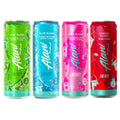 Slush Energy Drink 12‑Can Variety Pack – Lime, Blue, Pink & Cherry – 12 fl oz Cans