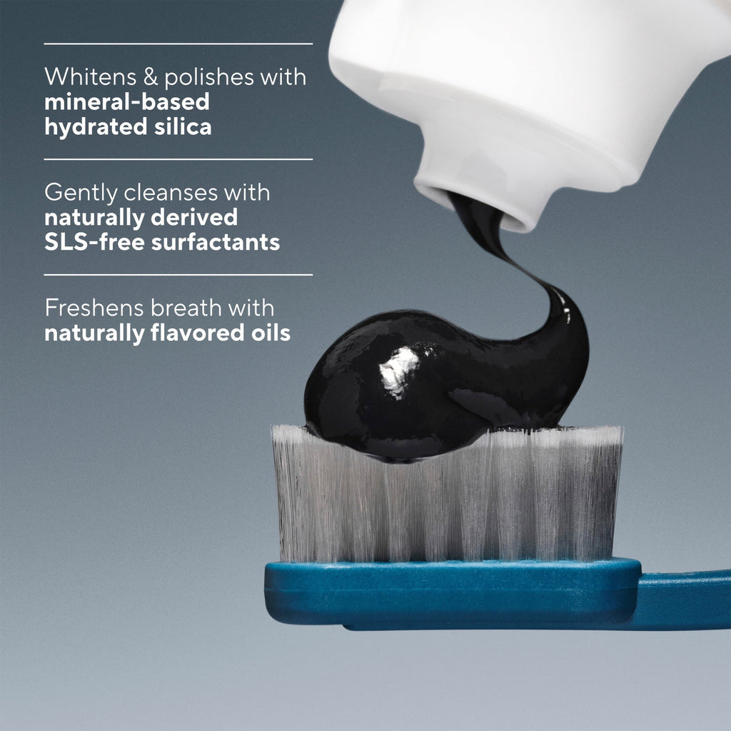 Fluoride Free Toothpaste, Charcoal & Mint Flavor, 4.1 oz, for Adults & Kids 2+