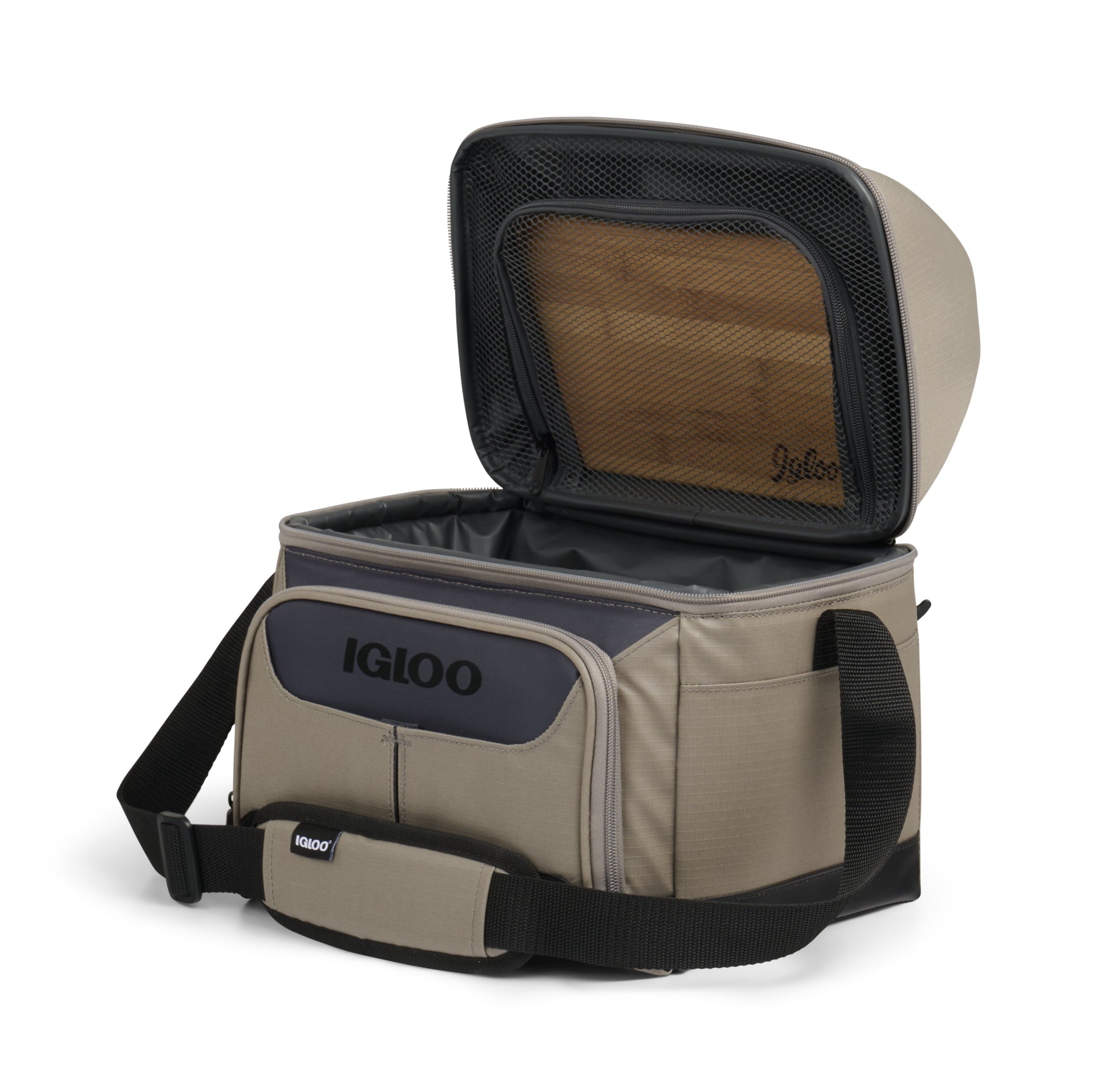 Igloo 22 Can Capacity Trek Gripper Soft Sided Cooler, Sandstone Tan