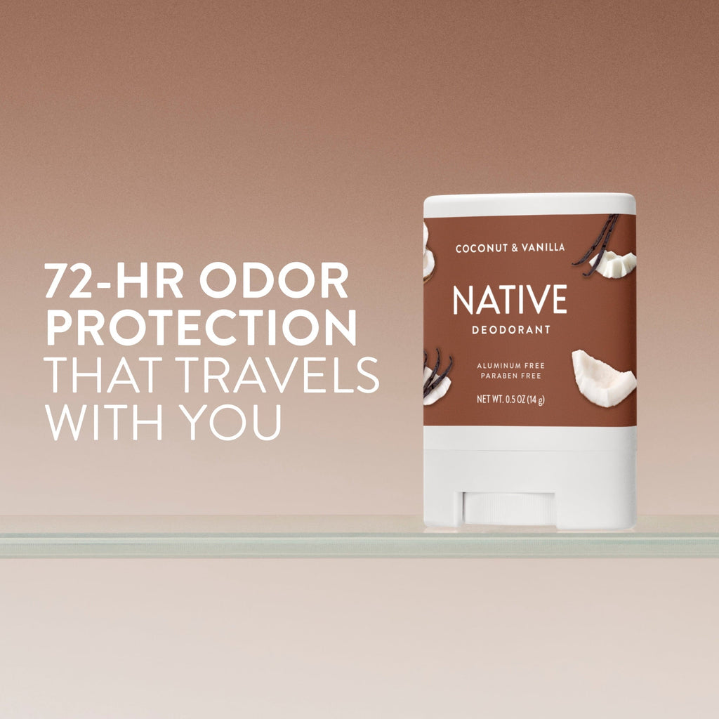 Deodorant Mini, Coconut & Vanilla, 0.5oz