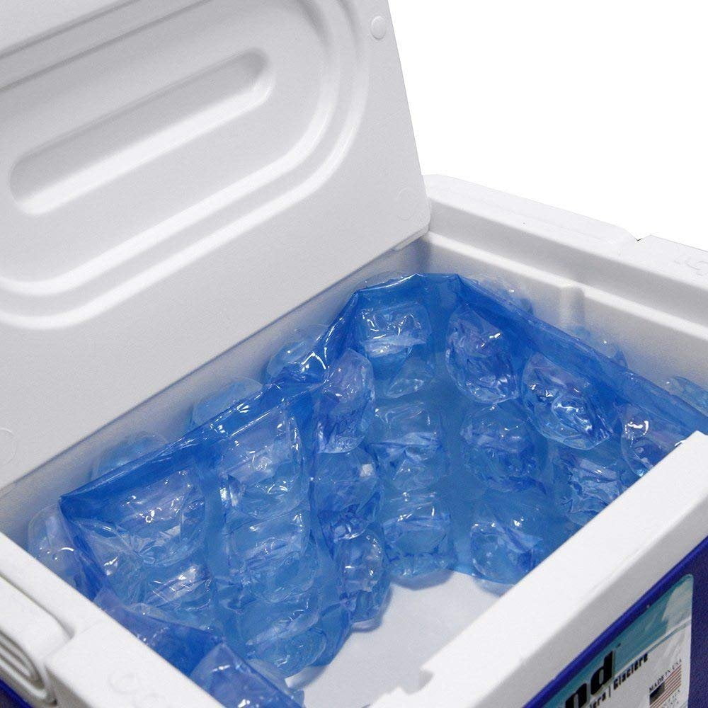 MaxCold Natural Ice Sheet 44 Cube, Ice Blue, Large