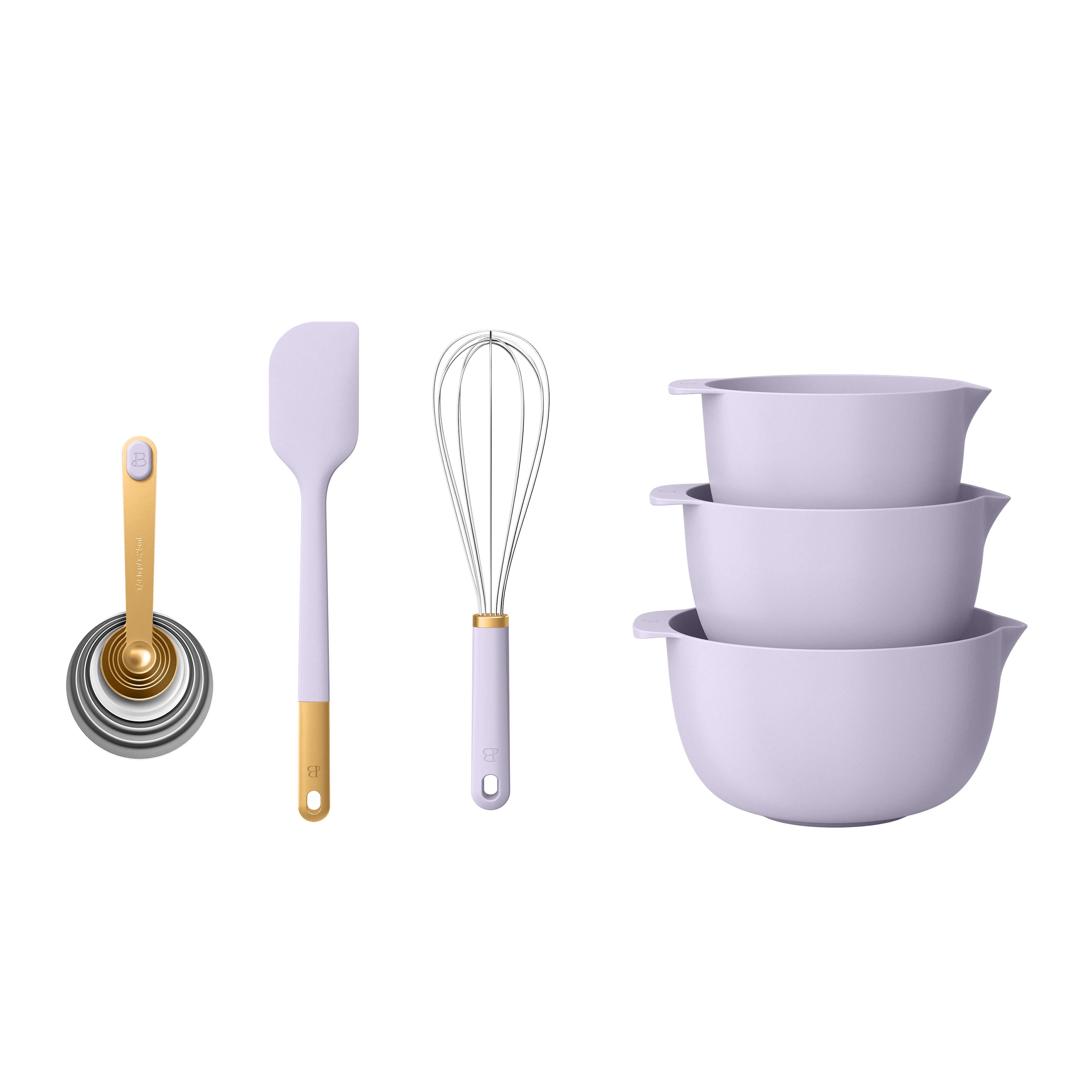 14-Piece Mix & Measure Set, Porcini Taupe by Drew Barrymore