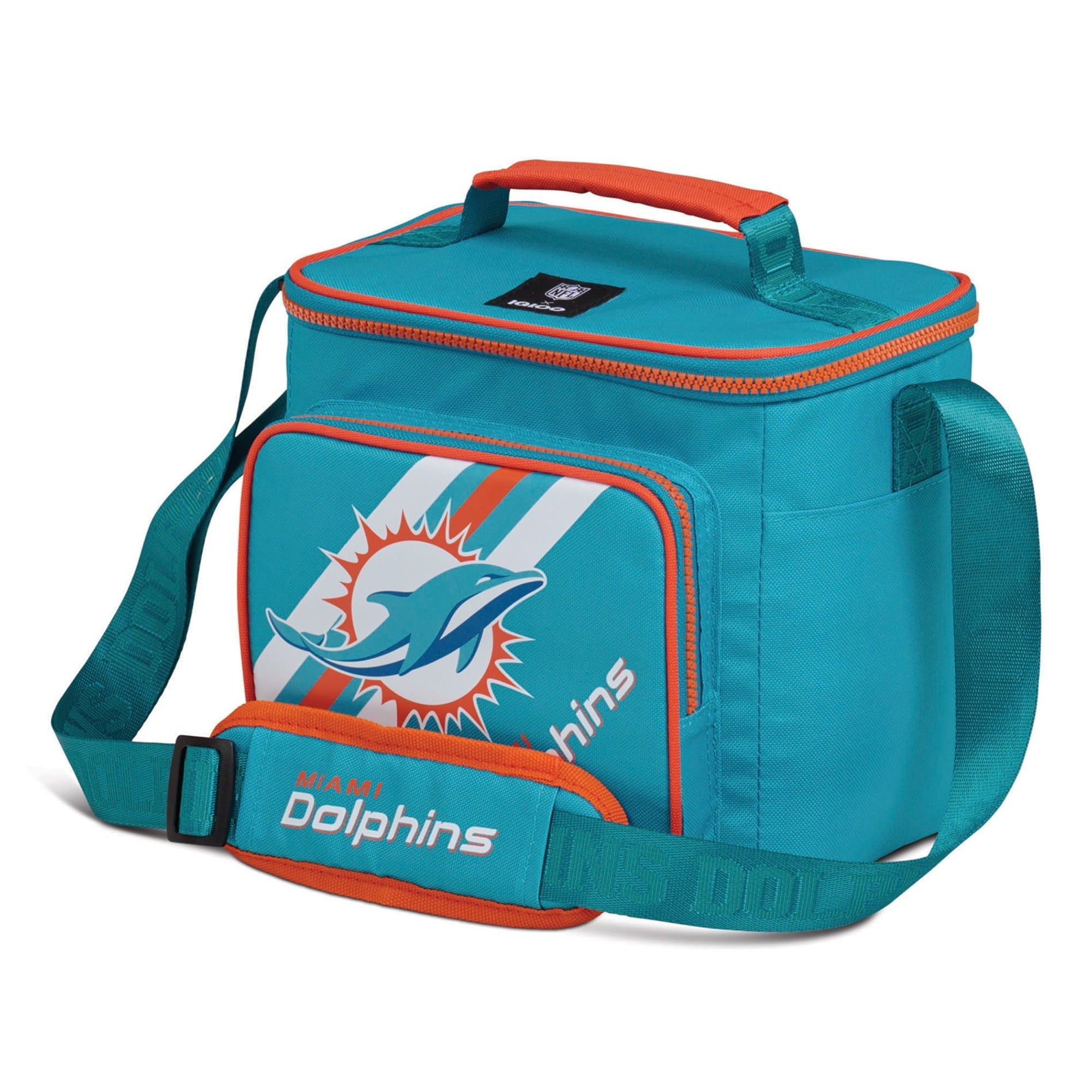 Miami Dolphins Square Lined 4-Pack Cooler