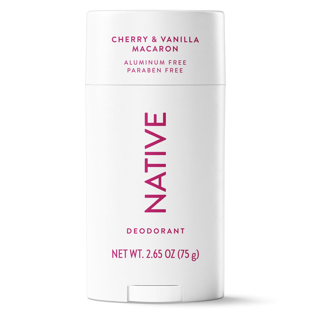 Deodorant, Aluminum Free, Cherry & Vanilla Macaron, Deodorant for Women and Men, 2.65 oz