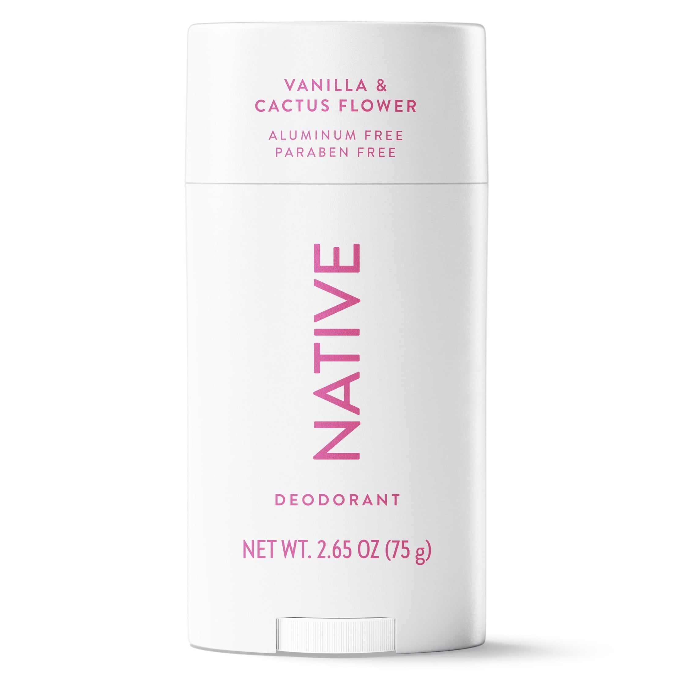 Aluminum Free Deodorant For Women, 72 Hour Solid Deodorant Stick, Vanilla & Cactus Flower, 2.65oz
