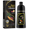 Black Hair Shampoo Organic Natural Plant Hair Dye Plant Essence Permanent Black Hair Color Dye Shampoo for Women Men Cover Gray White Hair