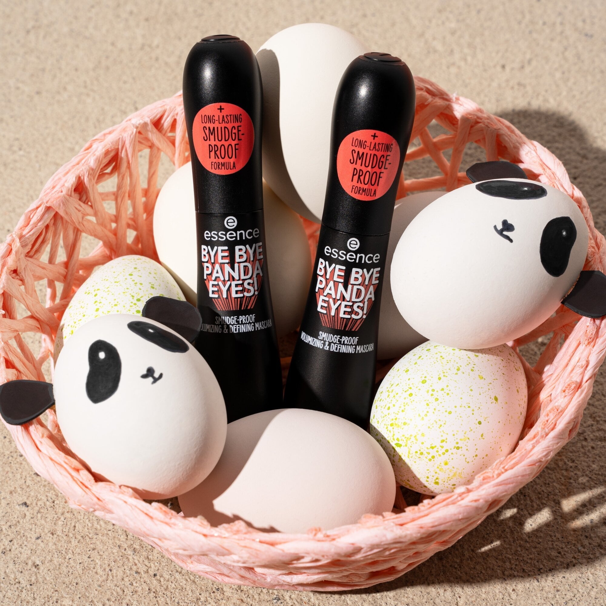 Bye Bye Panda Eyes! Smudge-Proof Volumizing And Defining Mascara, 01 Black