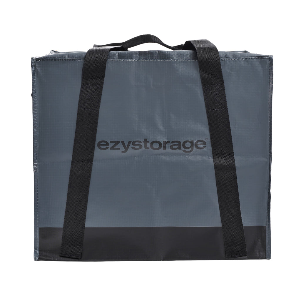22.1 Gallon, Large, Heavy-Duty Collapsible Utility Storage Bag with Zipper and Reinforced Handles