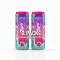 Sugar Free Energy Drink, Hawaiian Shaved Ice, 12 fl oz, 2 Pack, Cans, 200mg Caffeine