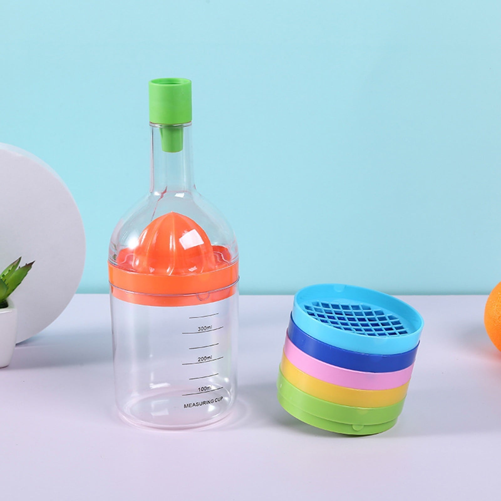 Clearance 8 In 1 Kitchen Tool Set All In 1 Multipurpose Kitchen Gadget Kitchen Tool Bottle for Home & Kitchen White