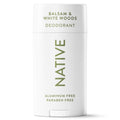Aluminum Free Deodorant For Men, 72 Hour Solid Deodorant Stick, Balsam & White Woods, 2.65oz