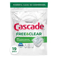 Free & Clear Dishwasher Pods, Dish Detergent Soap, Unscented, 19 Count