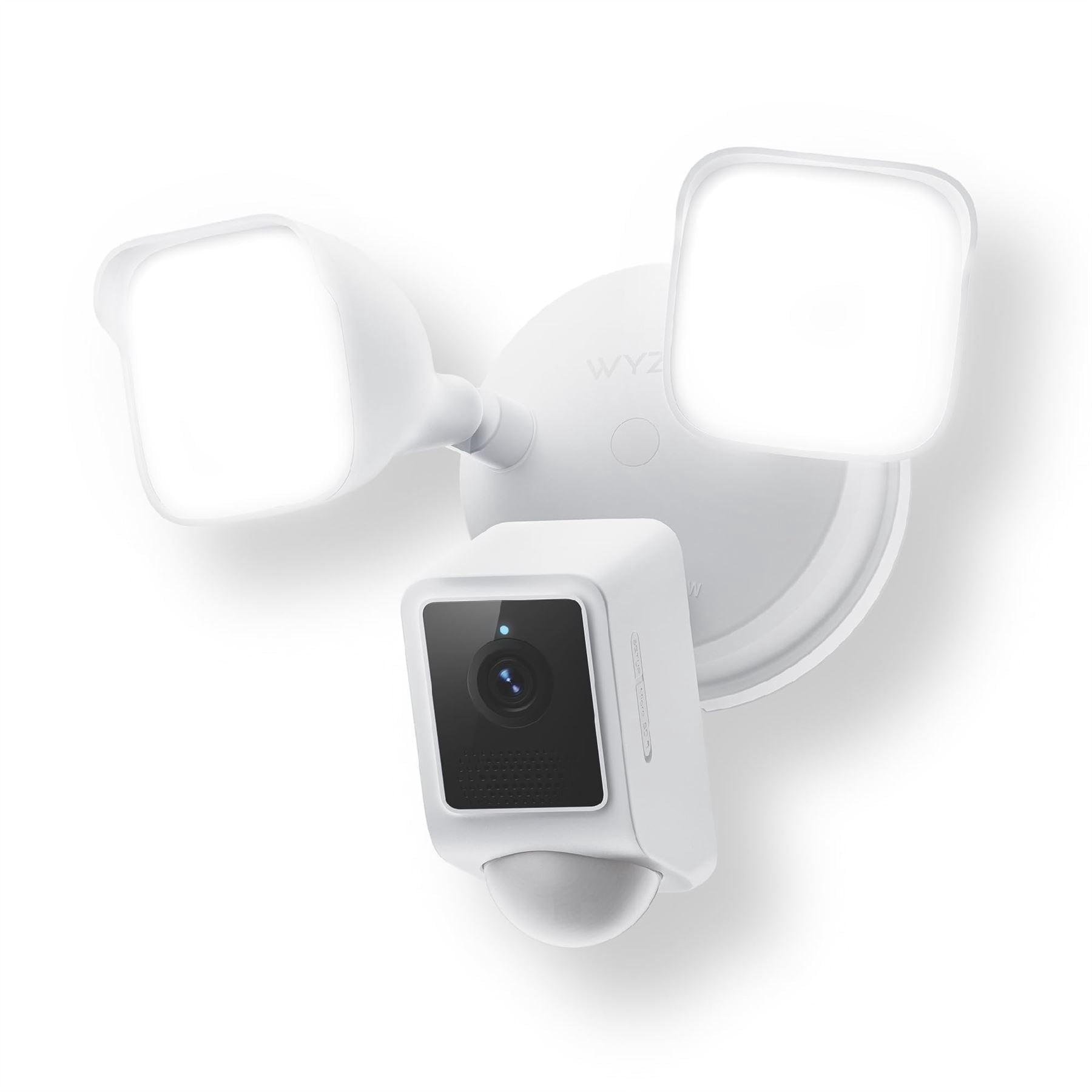 2K HD Outdoor Security Cam, Motion Light, Color Night Vision, 105db Siren, Floodlight Camera v2, 2800-Lumen LEDs