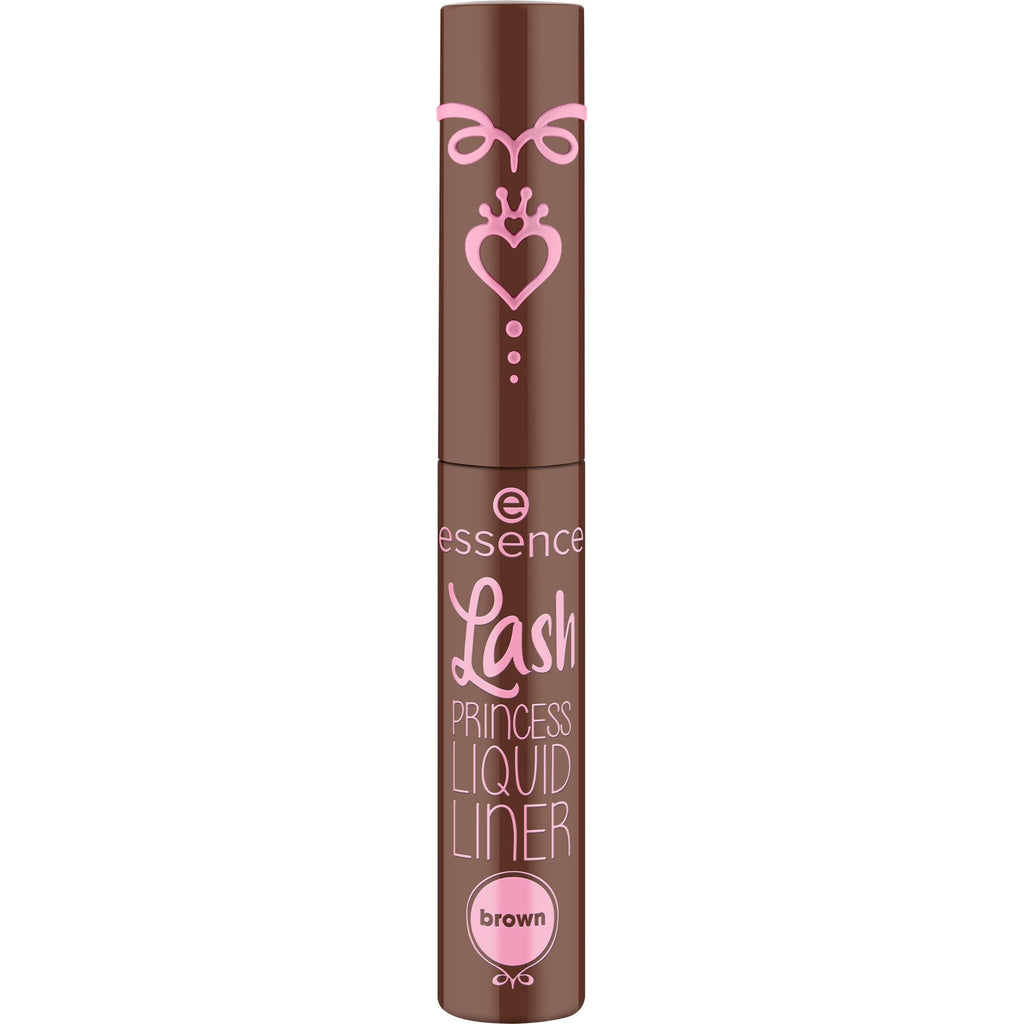 Lash Princess Liquid Eye Liner, Brush-Tip, Black Waterproof