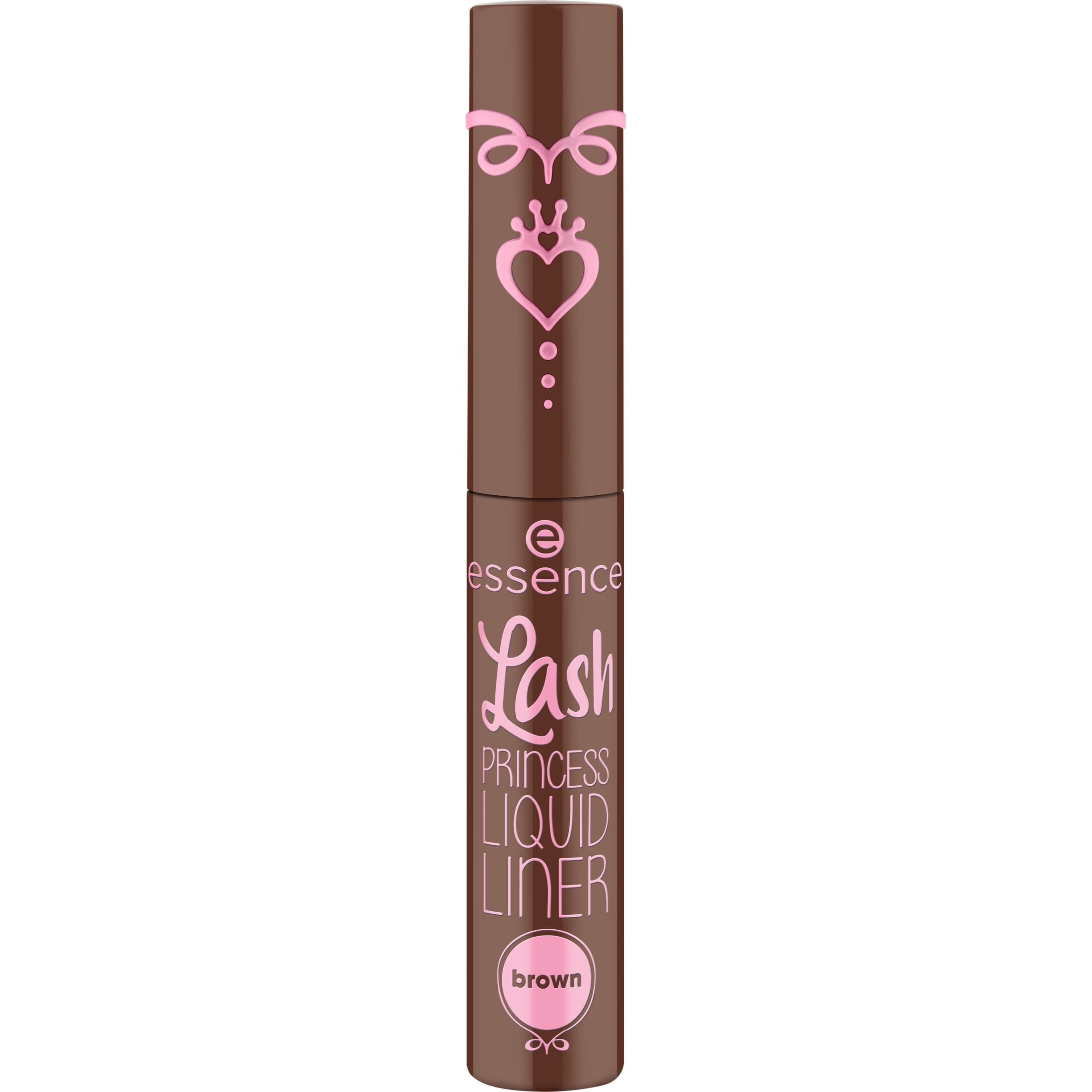 Lash Princess Liquid Eye Liner, Brush-Tip, Black Waterproof