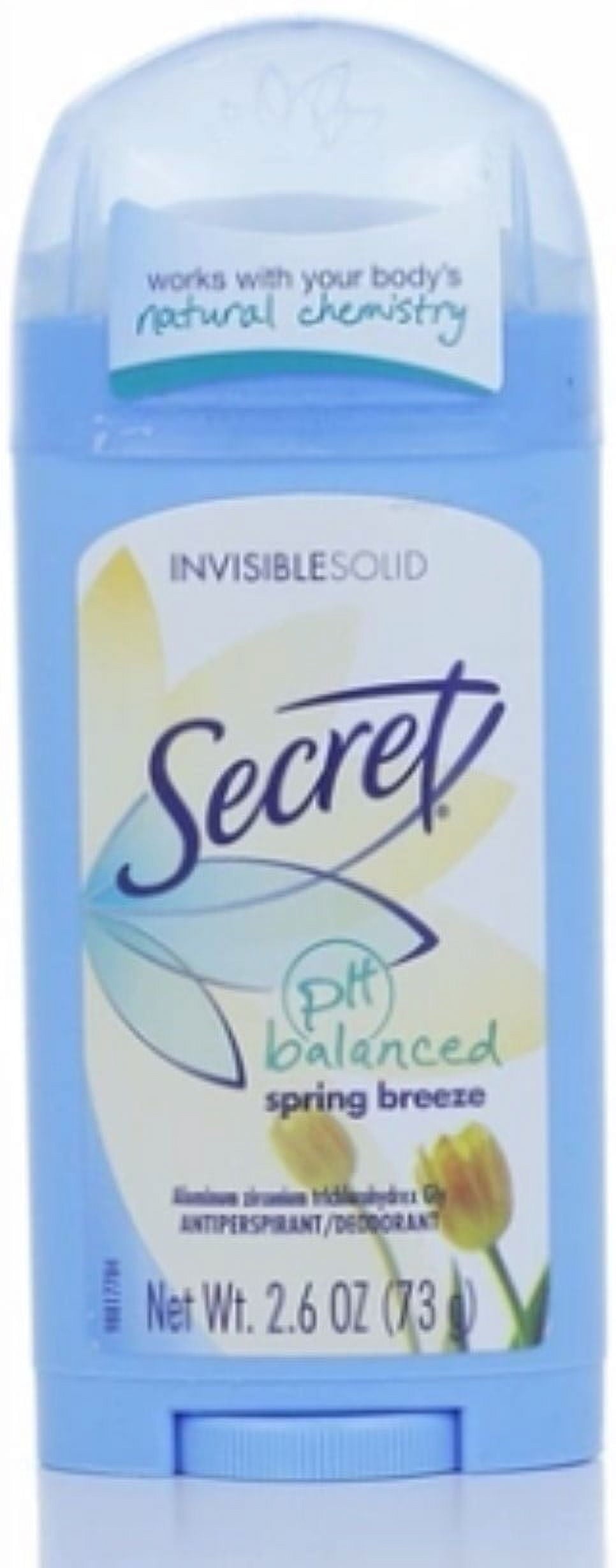Anti-Perspirant Deodorant Invisible Solid Spring Breeze 2.60 oz (Pack of 2)