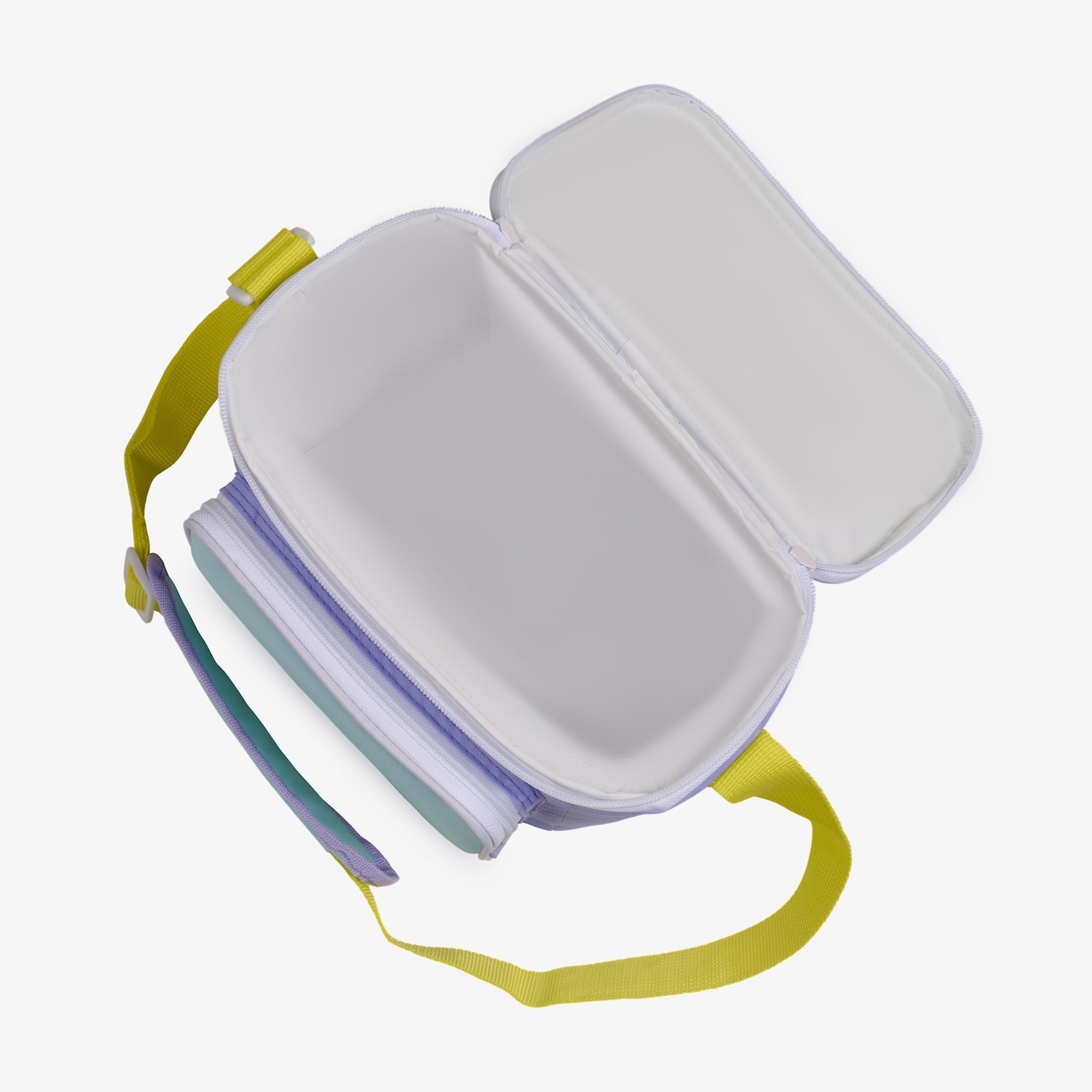 Igloo 9 can Retro Square Lunch Cooler Bag, Lilac Breeze and Light Blue
