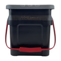 5 Gallon Heavy Duty Plastic Material Bucket Tote, Black, Adult