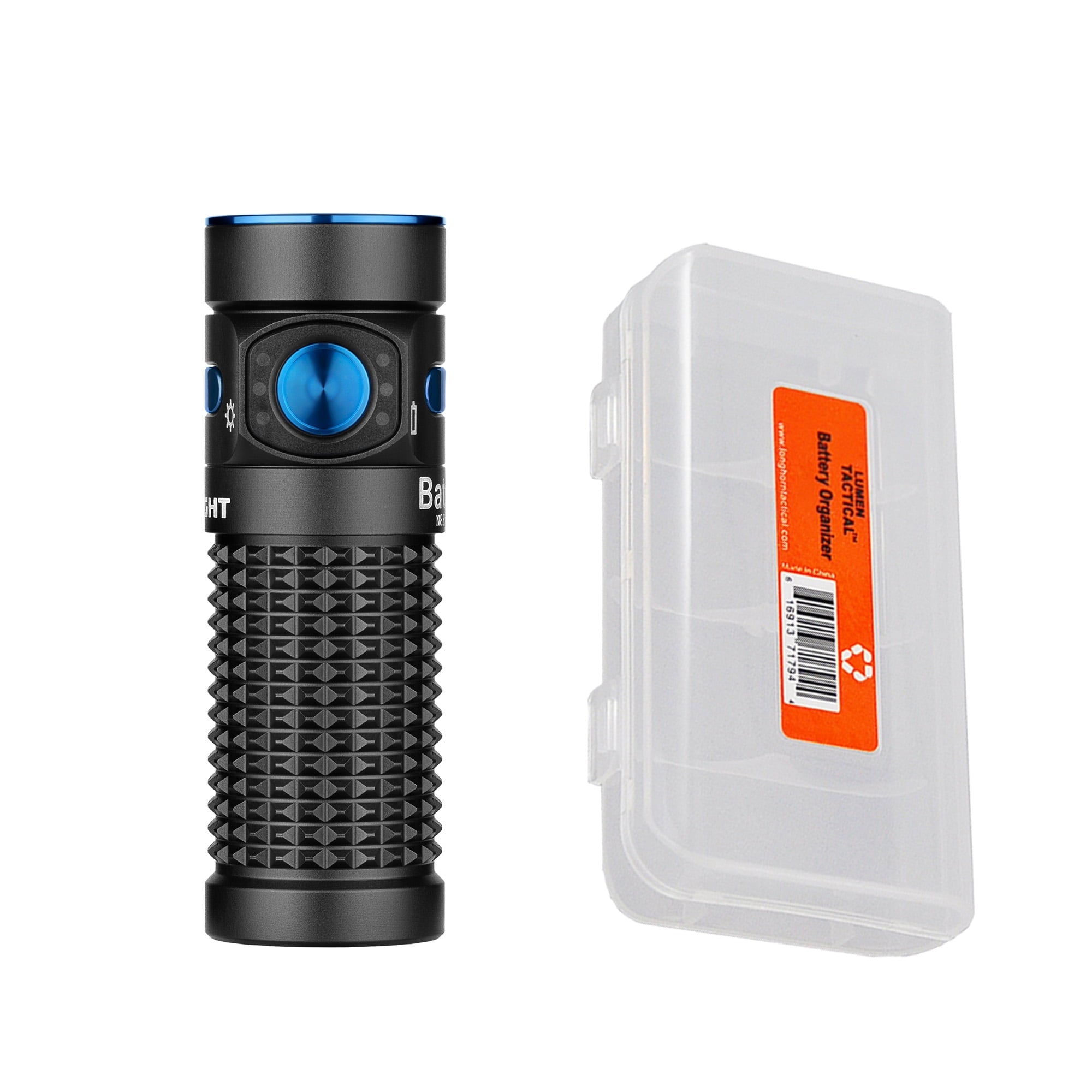 Baton 4 1300 Lumen Rechargeable EDC Flashlight + LumenTac Organizer