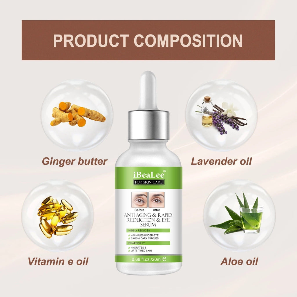 Firming Serum,Aging Eye Serums For Women & Men - Reduces Puffiness, Dark Circles, Under Eye Bags, Wrinkles And Fine Lines Around The Eyes20ML Essence Personal Care Clearance A
