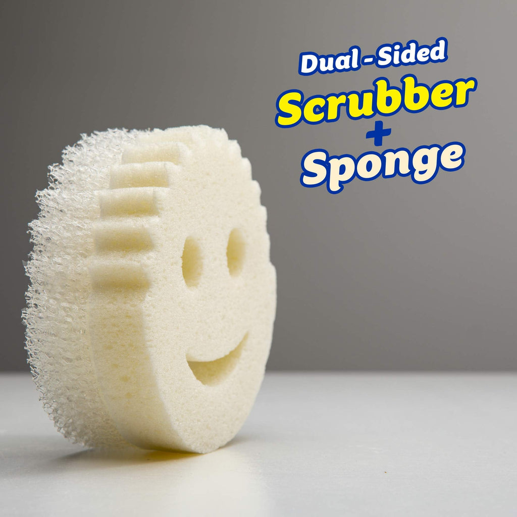 Dual-Sided Sponge and Scrubber- Scrub Mommy Dye Free, 1 Count