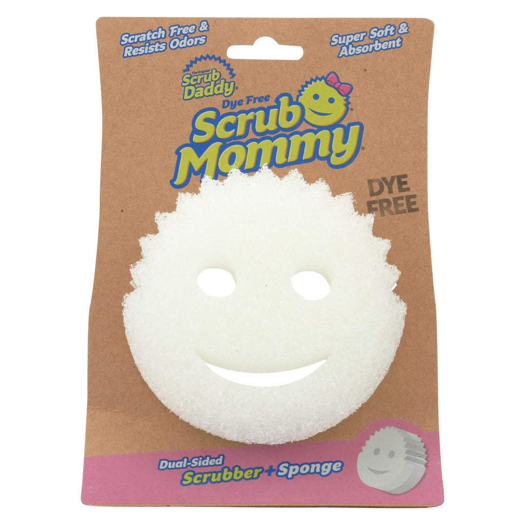 Dual-Sided Sponge and Scrubber- Scrub Mommy Dye Free, 1 Count