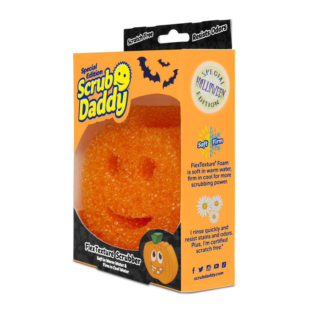 Halloween Pumpkin Non-Scratch Cleaning Sponge