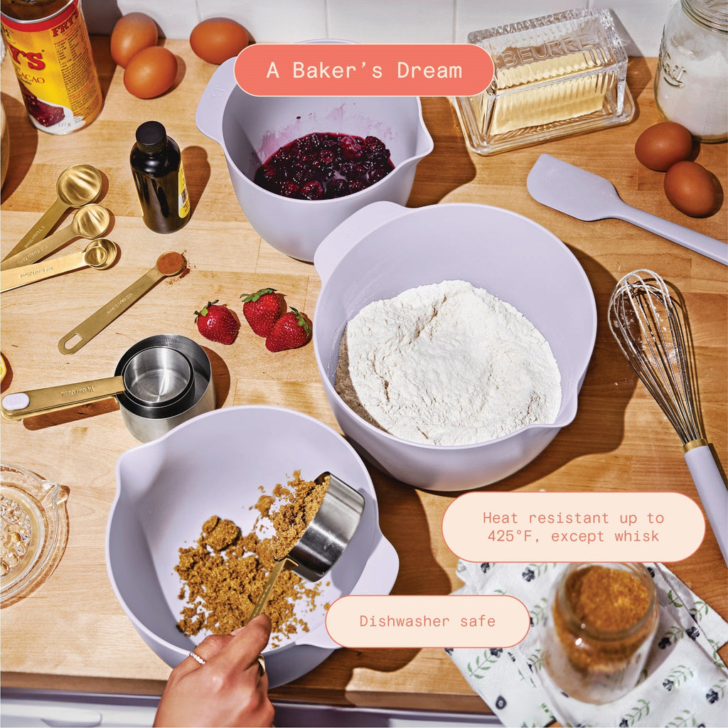 14-Piece Mix & Measure Set, Porcini Taupe by Drew Barrymore