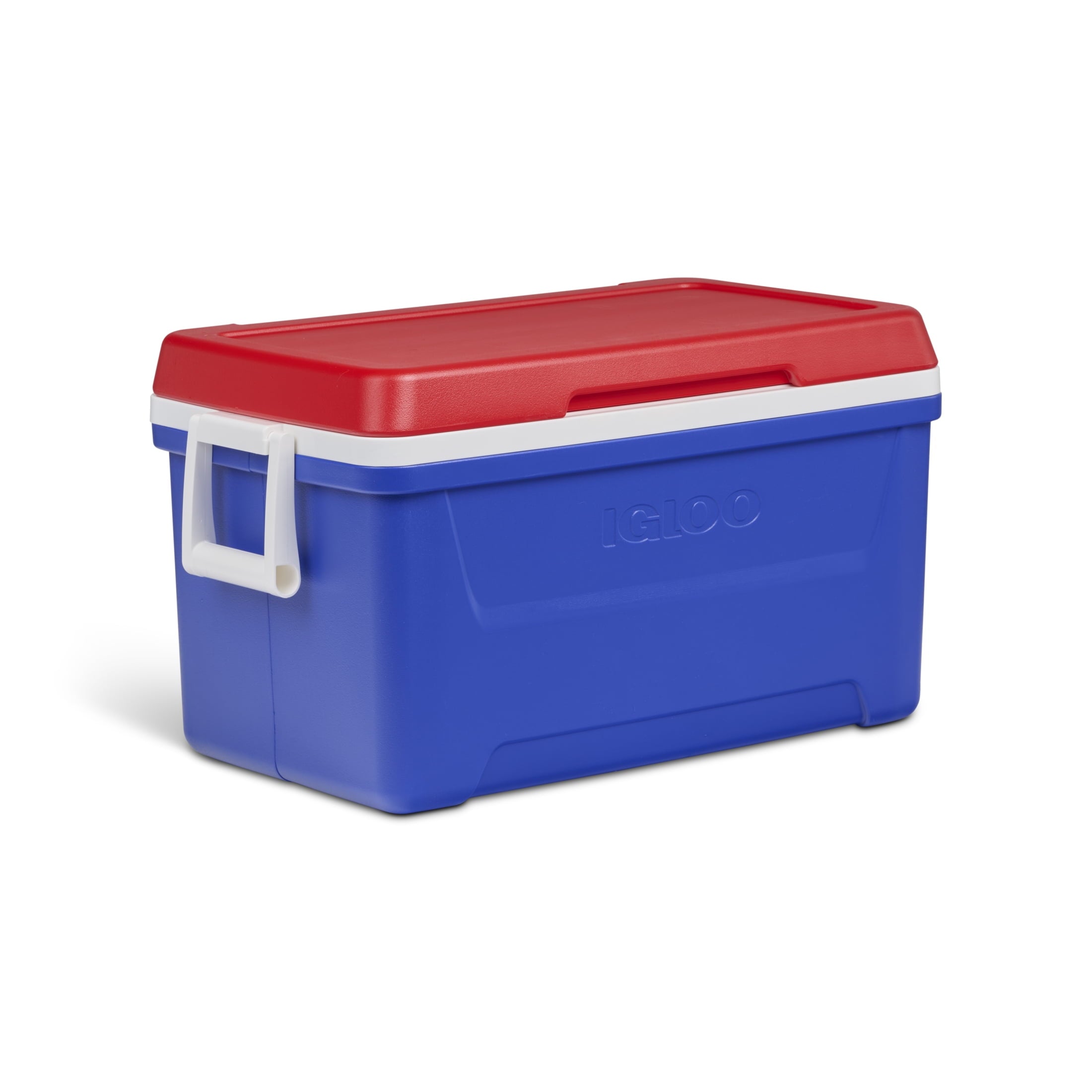 48 QT Laguna Hard Sided Ice Chest Cooler, Red