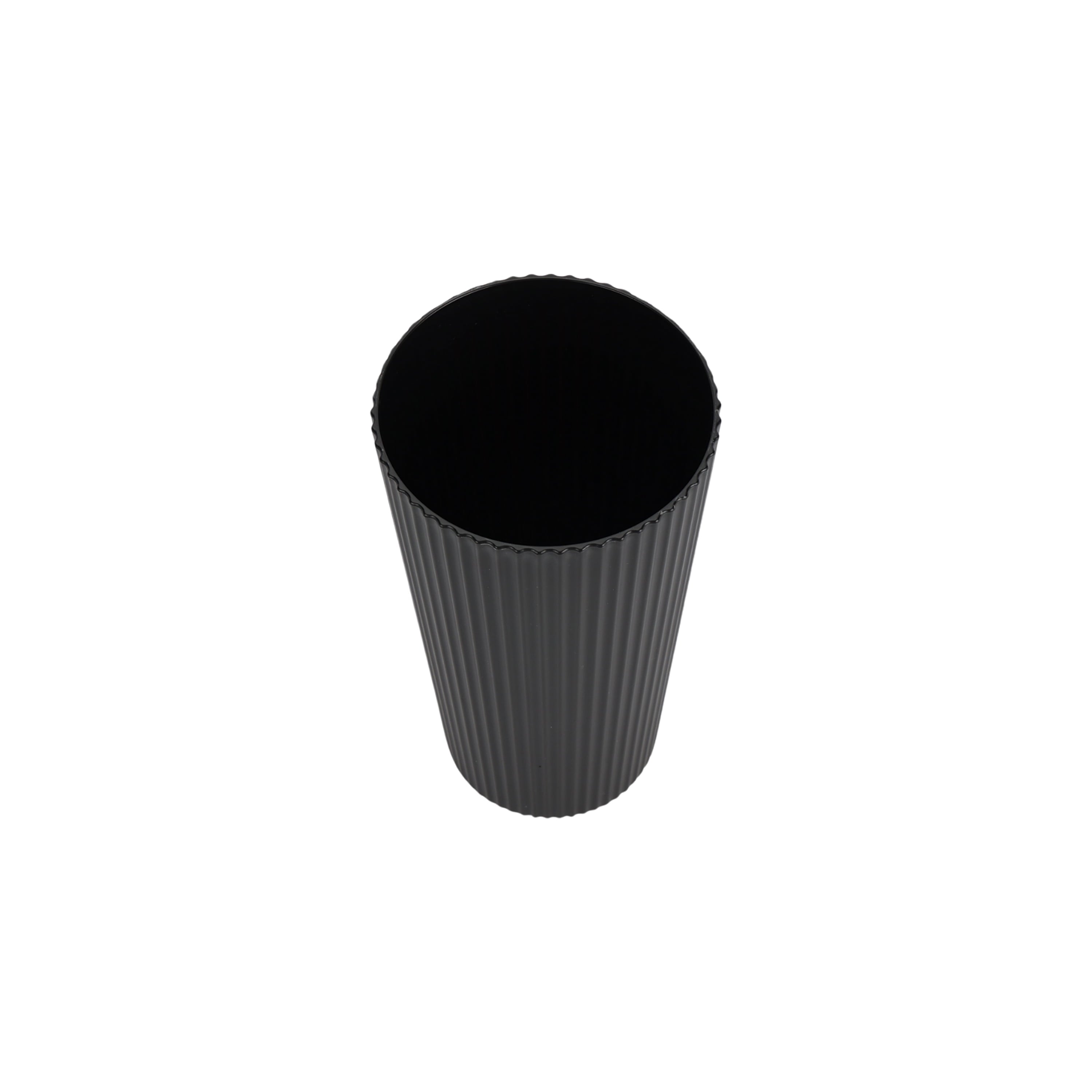 Black Eco-Friendly Recycled Plastic Beverage Tumbler, 26-Ounce