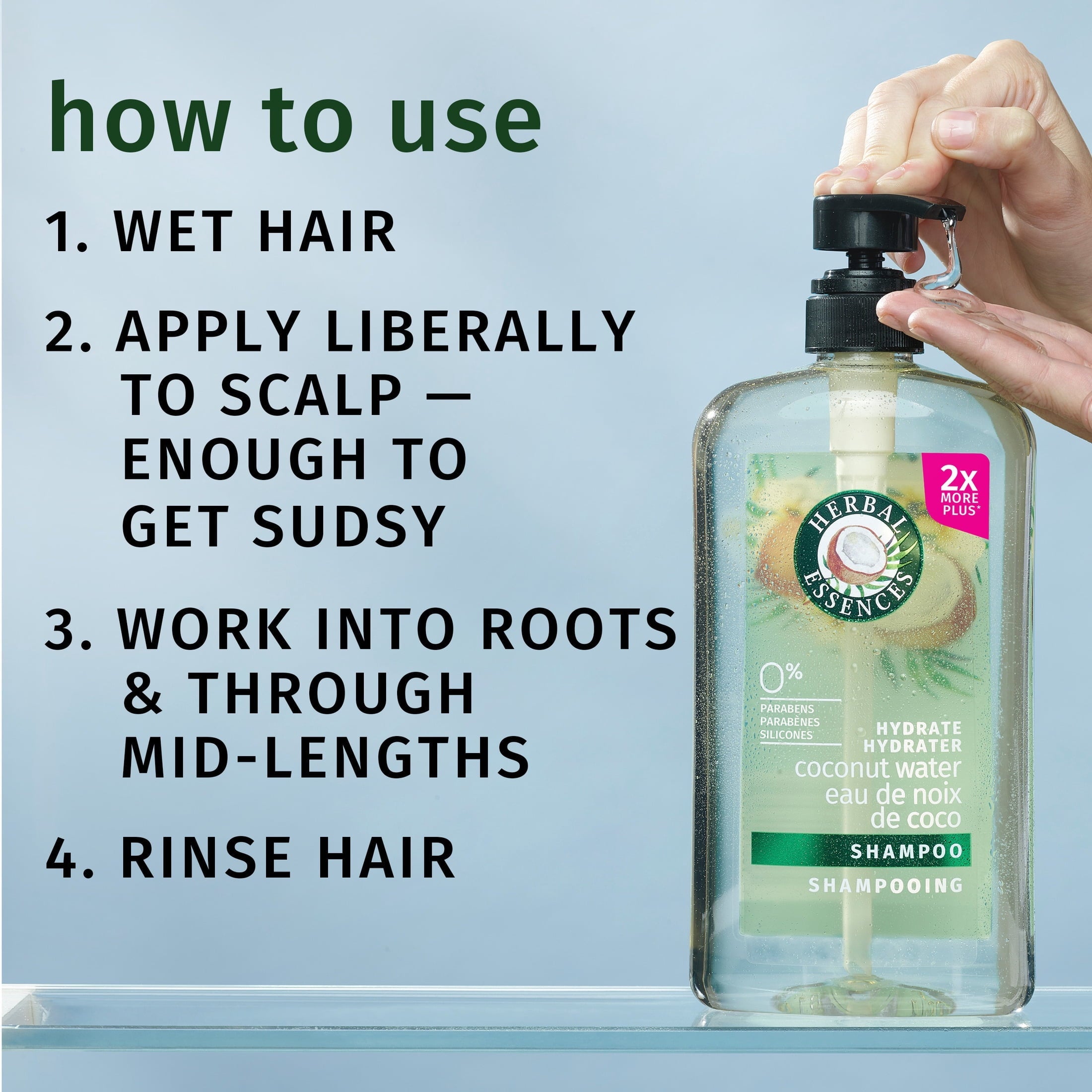 Coconut and Jasmine Shampoo 33.8 fl oz