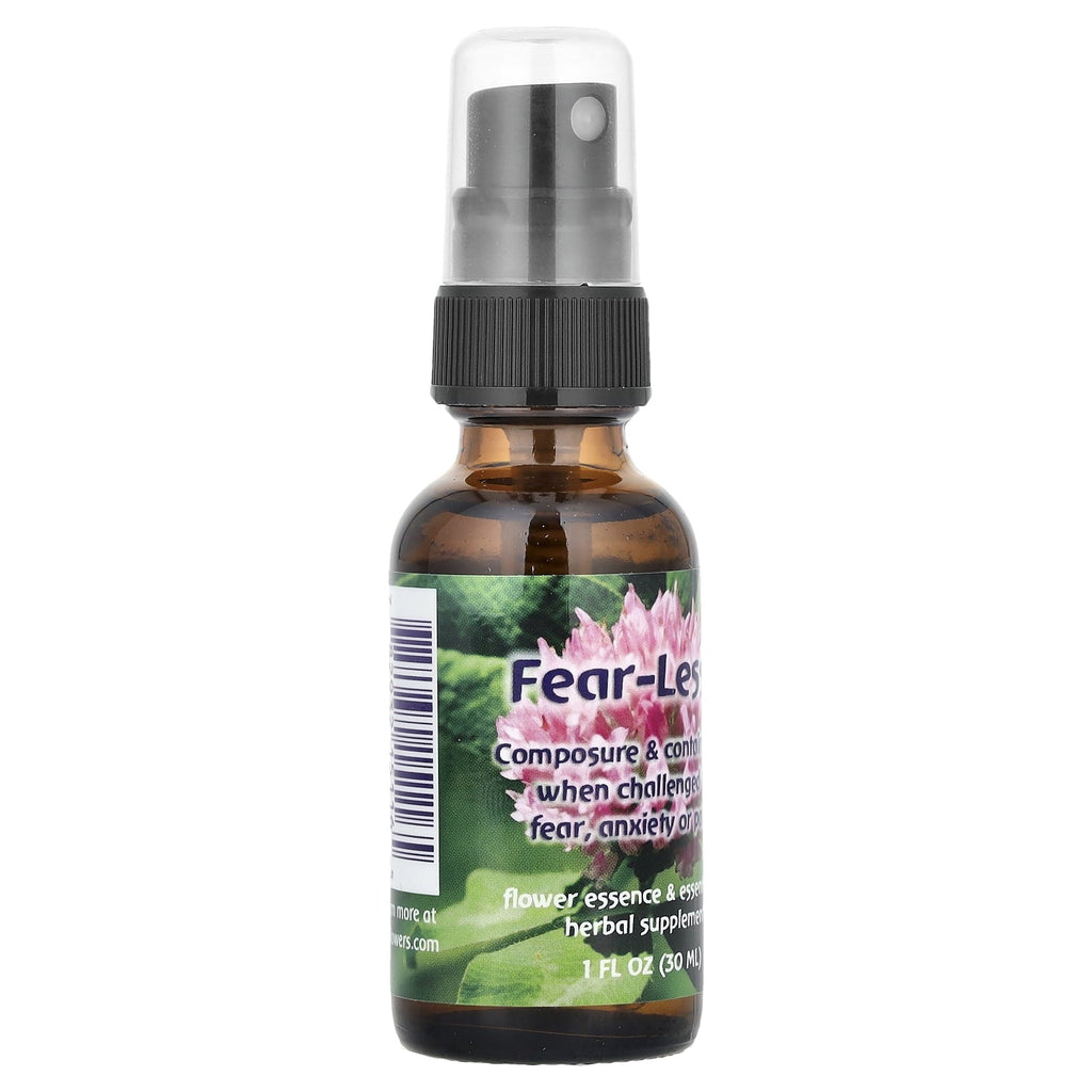 Flower Essence Services Fear-Less™, Flower Essence & Essential Oil, 1 fl oz (30 ml)