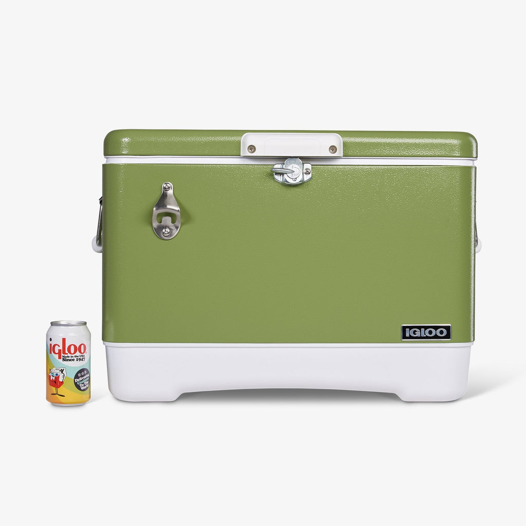 IGLOO Legacy 54 Qt Cooler, Red Star