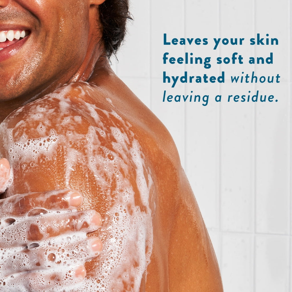 Body Wash, Sea Salt & Cedar, Sulfate Free, Naturally Derived Ingredients, 24hr Freshness, for Women & Men, 36 fl oz