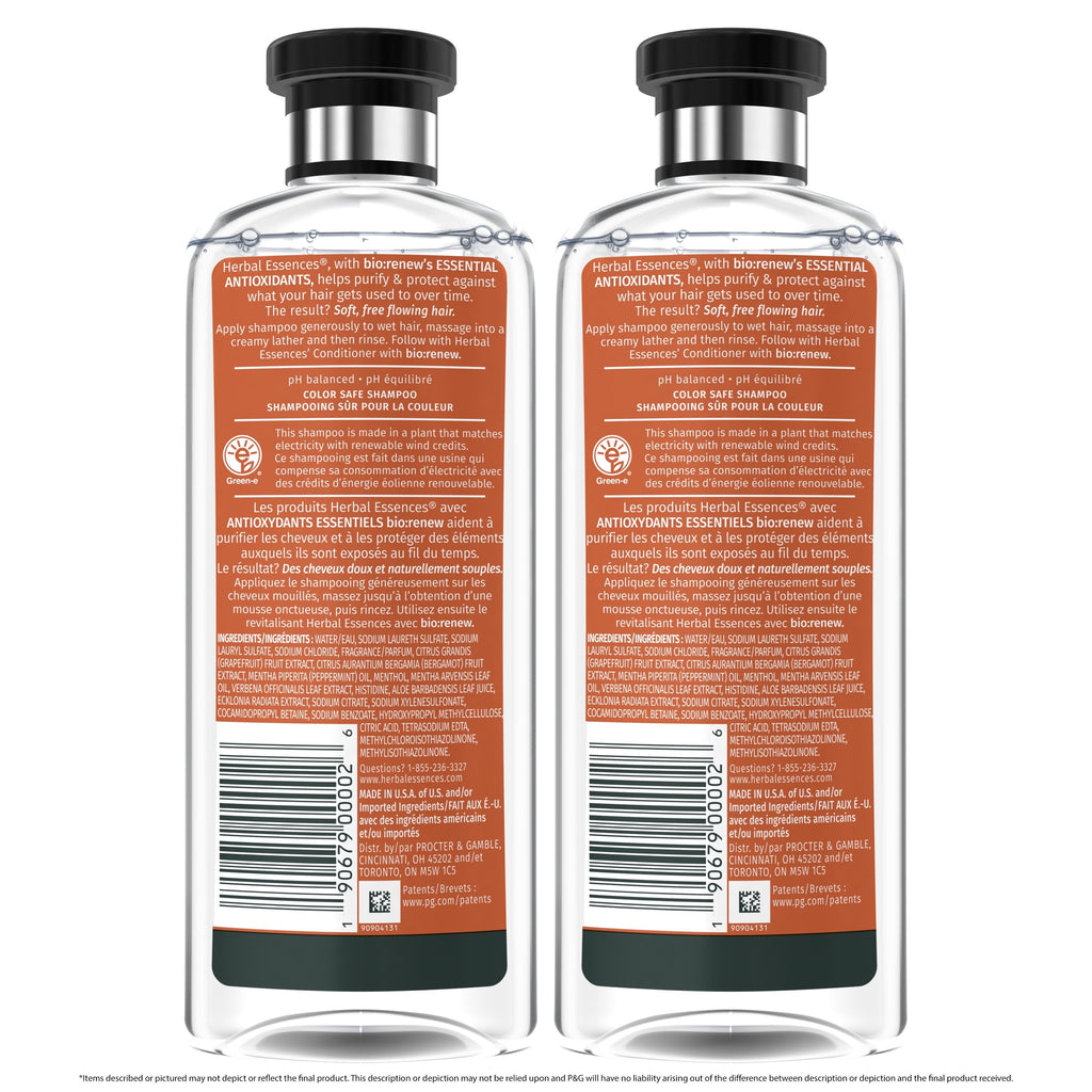 Bio:renew Volume Shampoo, White Grapefruit & Mosa Mint, 2 Pk, 13.5 Fl Oz